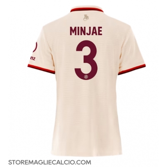 Bayern Munich Kim Min-jae #3 Maglia Gara Terza Repliche 2024-25 Donna Maniche Corte